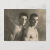 2つのアスリート ポストカード (正面)