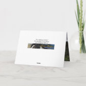 2つのアンダルシアの牡馬 – 馬のグリーティングカード カード (裏面)