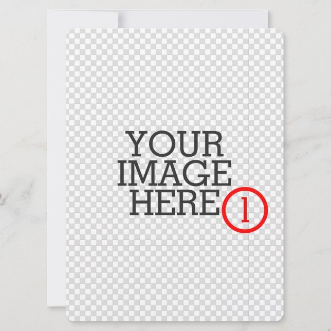 2つのイメージを使用する1つの簡単ステップで作成 (正面)