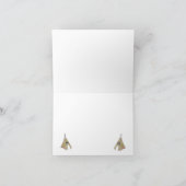 2つのインディアンカラフルノートカード カード (内部)