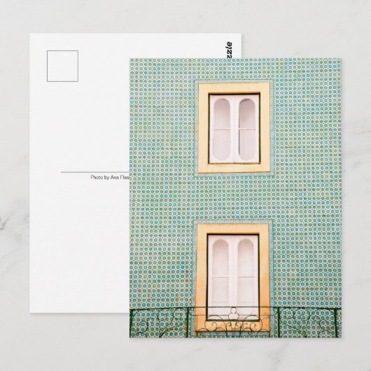 2つのウィンドウ ポストカード (正面/裏面)