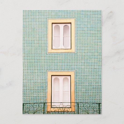 2つのウィンドウ ポストカード (正面)