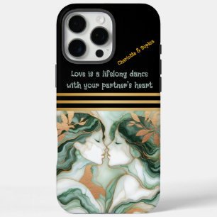 2つのエーテル姿共有aキス iPhone 16 pro maxケース