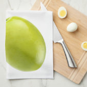 2つのオリーブ キッチンタオル (四つ折り)