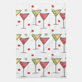 2つのカクテル – キッチン/バータオル キッチンタオル (縦)