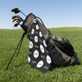 2つのカスタムロゴステップとリピート事業会社 ゴルフタオル