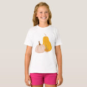 2つのカボチャ Tシャツ (正面フル)
