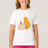 2つのカボチャ Tシャツ (正面)