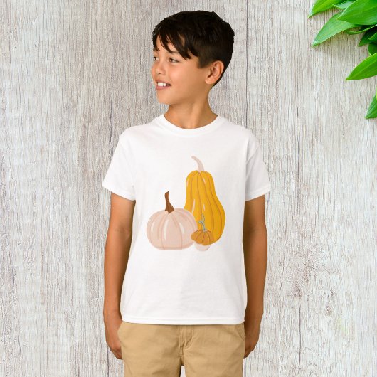 2つのカボチャ Tシャツ