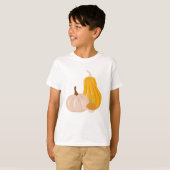 2つのカボチャ Tシャツ (正面フル)