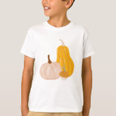 2つのカボチャ Tシャツ (正面)