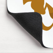 2つのキュートカートマンカンガルーマウスパッド マウスパッド (コーナー)