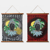 2つのキングリー 吊り下げ型タペストリー (ダブル)