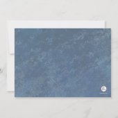 2つのギターの写真の招待状 招待状 (裏面)