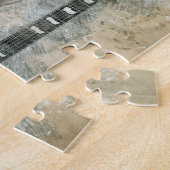 2つのギター ジグソーパズル (側面)