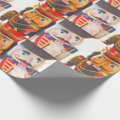 2つのクリスマスのくるみ割り ラッピングペーパー (角)