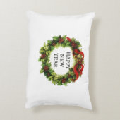 2つのクリスマスウィッシュのアクセント枕16" x 12" アクセントクッション (裏面(縦))