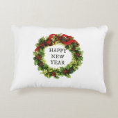 2つのクリスマスウィッシュのアクセント枕16" x 12" アクセントクッション (裏面)