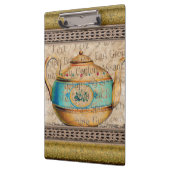 2つのクリップボードのTea クリップボード (左)