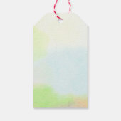 2つのクールかわいいポプシクル第2誕生日 ギフトタグ (裏面)