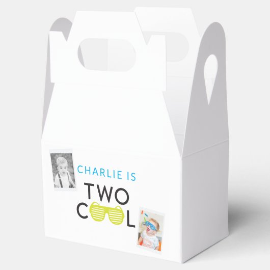 2つのクールな誕生日パーティーのお気に入りボックス フェイバーボックス (オープン)