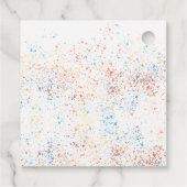 2つのクールポプシクル2nd誕生日メッセージカード フェイバータグ (裏面)