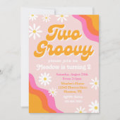 2つのグルービーな誕生日招待状 | グルービーな誕生日 招待状 (正面)