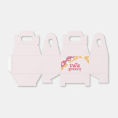 2つのグルービーヒッピーデイジーボホレインボービーボックス フェイバーボックス (折り畳みなし)