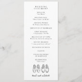 2つのグルームドレスシューズゲイ結婚ズ プログラム (正面)