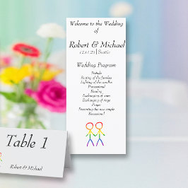 2つのグルームレインボーラブ