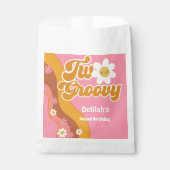 2つのグルーヴィレトロヴィンテージ2歳の誕生日 フェイバーバッグ (正面)