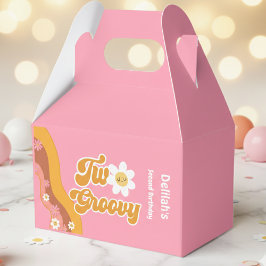 2つのグルーヴィレトロヴィンテージ2歳の誕生日 フェイバーボックス