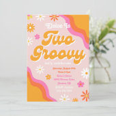 2つのグルーヴィ誕生日招待状 | Groovy誕生日 招待状 (スタンド正面)