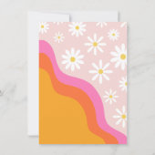 2つのグルーヴィ誕生日招待状 | Groovy誕生日 招待状 (裏面)