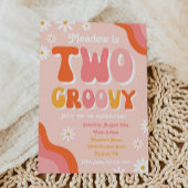 2つのグルーヴィ誕生日招待状 | Groovy誕生日 招待状