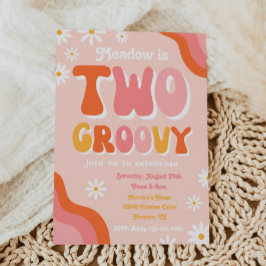 2つのグルーヴィ誕生日招待状 | Groovy誕生日 招待状