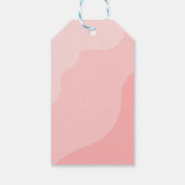 2つのグルーヴィ2nd誕生日パーティーボホデイジーの好意 ギフトタグ (裏面)