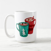 2つのコーヒーマグのためのココ コーヒーマグカップ (左)