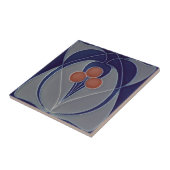 2つのサイズのアールヌーボーのヴィンテージの設計特微のタイル タイル (側面)