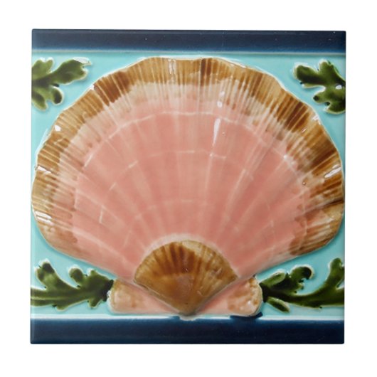 2つのサイズのアールヌーボーのヴィンテージの設計特微のタイル タイル (正面)