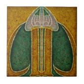 2つのサイズのアールヌーボーのヴィンテージの設計特微のタイル タイル (正面)