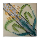 2つのサイズのアールヌーボーのヴィンテージの設計特微のタイル タイル (正面)