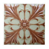 2つのサイズのアールヌーボーのヴィンテージの設計特微のタイル タイル (正面)