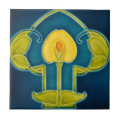 2つのサイズのアールヌーボーのヴィンテージの設計特微のタイル タイル (正面)