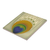 2つのサイズのアールヌーボーのヴィンテージの設計特微のタイル タイル (側面)