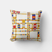 2つのサイドデスティール |ピートモンドリアン | クッション (正面)