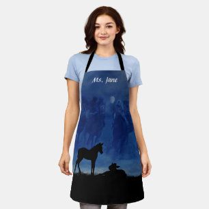 2つのサラブレッド競走馬敵エプロン エプロン