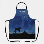 2つのサラブレッド競走馬敵エプロン エプロン (正面)