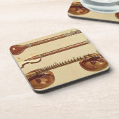 2つのシタールおよびrudraのvina、「ミュージカルからのインディアン、 コースター (左側)