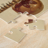 2つのシタールおよびrudraのvina、「ミュージカルからのインディアン、 ジグソーパズル (側面)